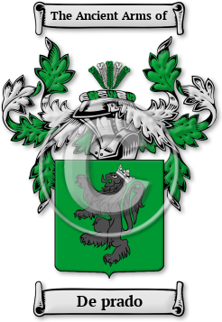 De prado Family Crest Download (JPG) Legacy Series - 600 DPI